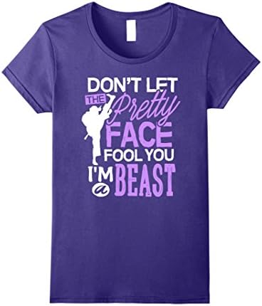 Womens Taekwondo Shirt Don't Let The Pretty Fool You Karate Girl Sh XL Purple