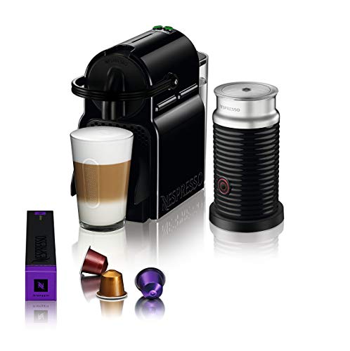 2 Nespresso+Inissia+Espresso+DeLonghi+Aeroccino