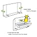KITTY PLANET Cat Litter Screen – Privé Kitty Litter Box Cover – Reversible Floral & Striped Design – Sturdy Non-Tippable Cat Litter Enclosure – 15