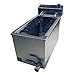 Paragon - Manufactured Fun Mighty Corn Dog Fryer Machine for Professional Concessionaires Requiring Commercial Quality & Construction 37.5 Pound Oil Capacity 3000 Watts Electric 220 Volt Requires 6-15 Receptacle, stainless steel, regular 12 inch hotdogs