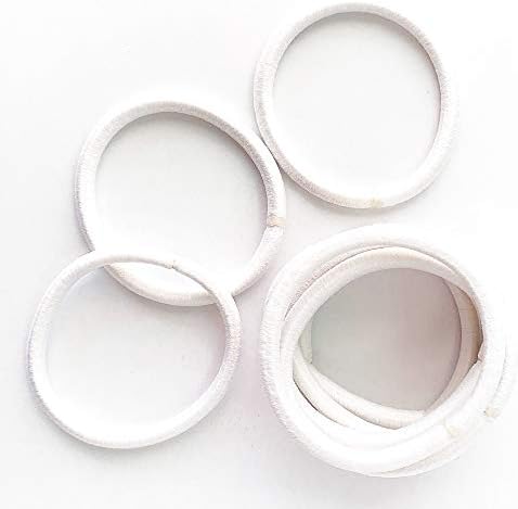 ヘアゴム10本セット 太さ約4mm 結び目なしタイプ 髪留め ハンドメイド ヘア