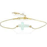 BR72 - Opal Cross Bracelet