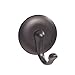 mDesign Plastic Self-Adhesive Single Storage Hook - Wall Mount Organizer for Coats, Hoodies, Hats, Scarves, Purses, Leashes, Bath Towels, Robes - Easy Install, 6 Pack - Bronze
