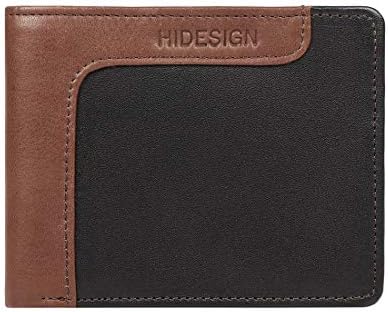 Hidesign Black Men's Wallet (Hidesign Men's Wallet (Black))