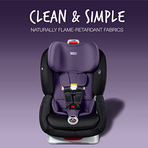Britax Boulevard Clicktight Convertible Car Seat, Purple Contour