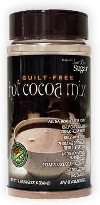 Guilt Free Hot Cocoa Mix (216g) Just Like Sugar 100% Natural Flavour and Sugar Substitute Brand: Just Like Sugar