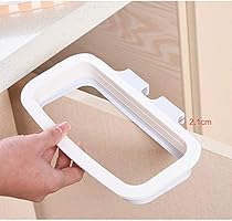 كيس قمامة حامل تخزين الرف المنظم القمامة معلقة خزانة دولاب أكياس القمامة الباب منشفة عقد مربع المطبخ صناديق النفايات Gooum