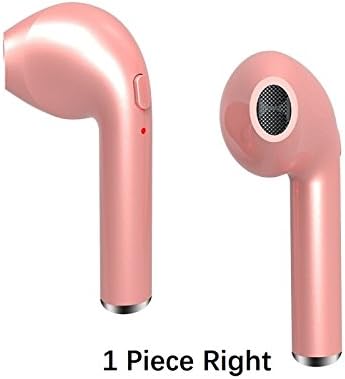 Bluetooth Earbud, Mini Wireless Headset In-Ear Earphone Earpiece headphone for apple iPhone 7 7 plus 6s 6s plus(single right ear) (Rose Gold)