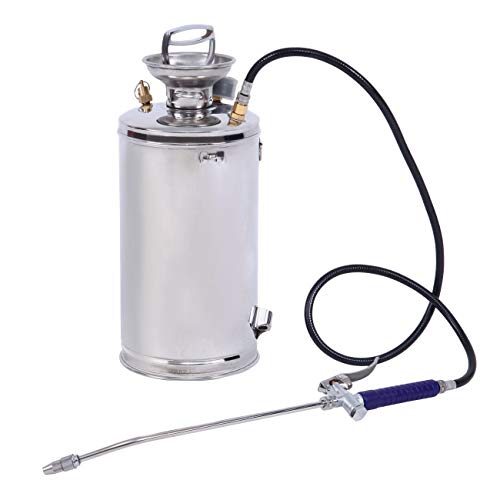 FLYTOP Stainless Steel Sprayer 2Gal Law and Garden Series for Extended Life and Durability
