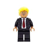 Donald Trump - miniBIGS Custom Figure made from Genuine LEGO Minifigure Elements