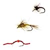 Manefish-Nymph-Flies-Army-15-Essential-Nymph-Flies-Perfect-for-Trout-Bass-and-Bluegill