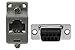 SF Cable, DB9 Female to RJ12 Modular Adapter