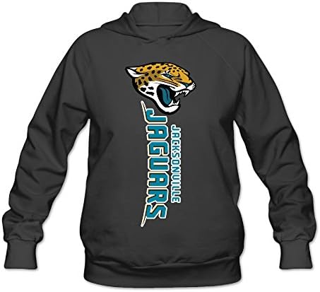 RABBEAT Women's Hoodies Jacksonville Football Team Logo Size XXL Black