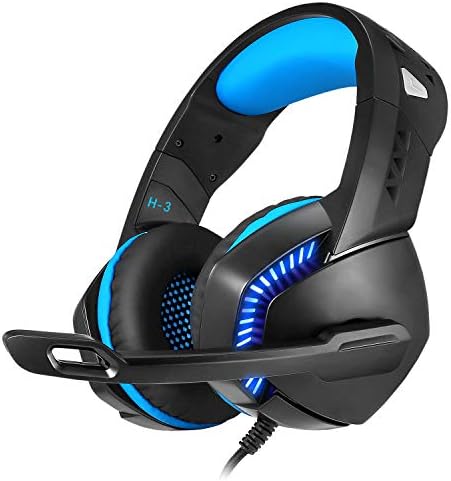 Cosmic Byte H3 Gaming Headphone with Mic for PC, Laptops, Mobiles, PS4, Xbox One (Blue)
