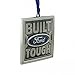 3” Officially Licensed “Built Ford Tough” Brushed Nickel Plated Christmas Tree Ornament