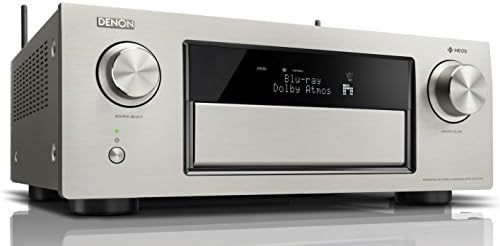 Denon AVR-X6400H 140W 11.2channels Surround 3D Silver AV receiver - AV receivers (140 W, 11.2 channels, Surround, 205 W, 200 mV, 47000 Ω)