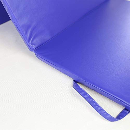 HYD-PARTS Gymnastic Mats,Small Gym Mats for Yoga Fitness Training,Sporting Floor Pads,Children Playing Climbing (Blue)