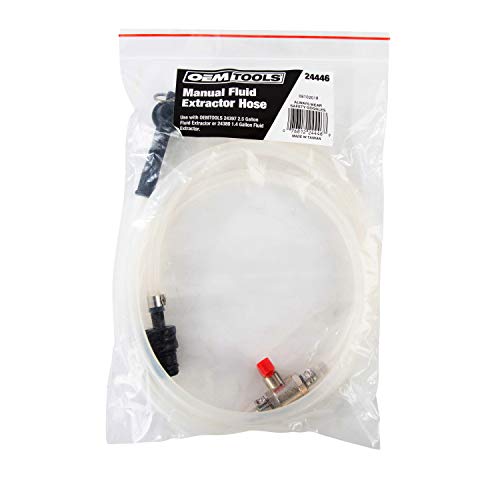 OEMTOOLS 24446 Brake Bleeder Adapter Hose, Brake Line Bleeder Tool