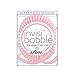 invisibobble SLIM Traceless Spiral Hair Ties - Pack of 3 - Strong Elastic Grip Coil Hair Accessories for Women - No Kink, Non Soaking - Gentle for Girls Teens and Thick Hair - Time to Pink