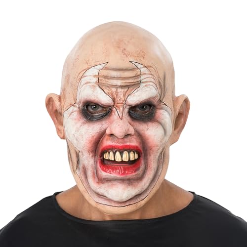 - Maschera in lattice "Psycho" per adulti, maschera horror