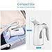 PICTEK Steamers for Clothes, Fast Heat-up Handheld Travel Garment Steamer, Compact Portable Wrinkle Remover Fabric Steamer with Automatic Shut-Off, Pouch for Travel, Home, Office, 110ml (Beige)