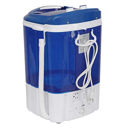 ZENY Portable Mini Washing Machine 5.7 lbs Washing Capacity Semi