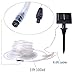 Solar Rope Lights, 33ft, Waterproof, 100leds, 1.2 V, Portable, with Light Sensor, Outdoor Rope Lights, Ideal for Christmas, Wedding, Party (Warm White)