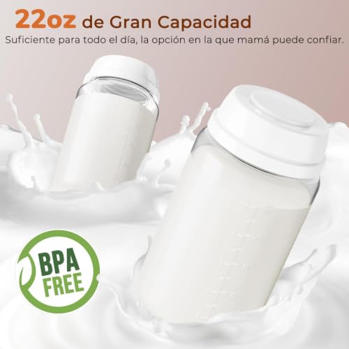 MOOWSKI Enfriador de Leche Materna Portatil 22OZ [Mantiene Fría por Más de 24 Horas] Termo para leche materna con 2 Botellas de 300ml, Sin BPA Botellas para Viajes y Exteriores - Enfriador de Leche Materna de Acero Inoxidable Morado-Azul
