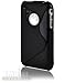Generic Black Rubber TPU GEL Hard Case Skin Cover for Apple Iphone 3g 3gs 8gb 16gb