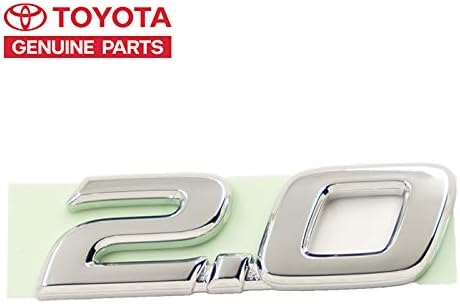 Amazon 2 0 エンブレム トヨタ 純正 Toyota Lexus 海外 輸出仕様 縦 2 0cm X 横 6 5cm Toyota Genuine Parts エンブレム 車 バイク
