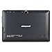 Alldaymall 7'' Tablet Android 4.4 Quad Core HD 1024x600, Dual Camera Bluetooth Wi-Fi, 8GB 3D Game Supported - Black (Third Generation)