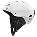OutdoorMaster Kelvin Ski Helmet - Snowboard Helmet for Men, Women & Youth (White,M)
