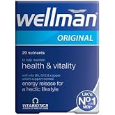 Vitabiotics Wellman Original Vitamin &amp; Mineral Supplement | 30's | BUNDLE Vegetarian Tablets by Vitabiotics