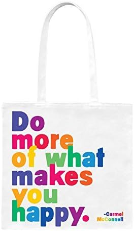 QUOTABLE CARDS Tote Bag - Do More Of Ea, 1 EA