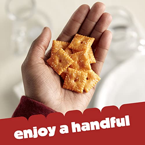 CHEEZ-IT CHEESE CRACKERS, BAKED SNACK CRACKERS, OFFICE AND KIDS SNACKS, ORIGINAL, 2.2OZ CUP (1 CUP)