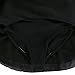 BHL Kids Girls Dance Leotard 3-14 Years Ruffle Sleeve (5-6, Black)