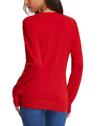 lightweight red sweater