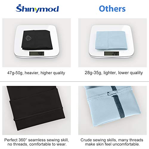 image for SHINYMOD UV Protection Cooling Arm Sleeves for Men Women Sunblock Cool