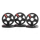 XMark Signature Series Olympic Plate Weights, Three 10 lb. Pair, Notable Quality, Impressive Design, and Impeccable Craftsmanship Signature-10-Six