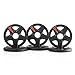XMark's TEXAS STAR SIX 10 lb. Select Rubber Coated Olympic Plate Weights - Total Weight 60 lbs.