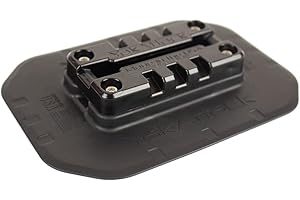 YakAttack SwitchPad Flexible Surface Mount with MightyMount Switch | No-Drill Track Mount for Inflatable Kayaks, Rafts & Boats | Compatible with LockNLoad & MightyBolt Accessories | Made in USA