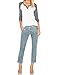 Sarin Mathews Women's Casual V Neck Loose Fit Long Sleeve T-Shirt Blouse Tops LightGrey XL