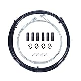 Wolfride Universal Bicycle Bike Shift and Brake Cable Set Bike Cable and Housing Kit