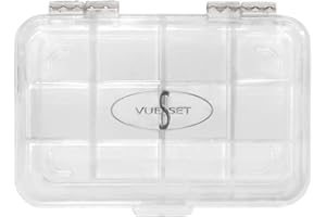 Vueset Mango - 12 Sections empty makeup palette depotting case