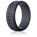 KAUAI Silicone Wedding Rings for Men. Elegant. Timeless. Leading Brand for Comfort & Design in Mens Bands. Active Crossfit Workout Gym Band. Classic Unisex Couples Ring