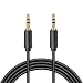 3.5 mm Male to Male Stereo Audio Cable, Gold Plated, Slim Connector, Nextronics (30ft | 10M)