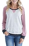 WEONEDREAM Womens Sweatshirts With Kangaroo Pockets