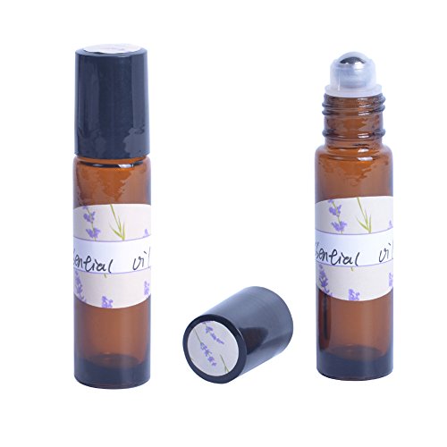 Essential Oil Bottle Labels Waterproof - 108 pcs DIY Colorful Essential Oil Bottle Labels Plus108 Top Labels by MUB - Thumbnail 3