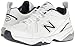 New Balance Men's MX608v4 Training Shoe, White/Navy, 10.5 D US
