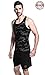 DRSKIN Undershirts Running Shirt Tank Tops Men's Cool Dry Compression Baselayer Sleeveless (Manggo MB-B09 S)